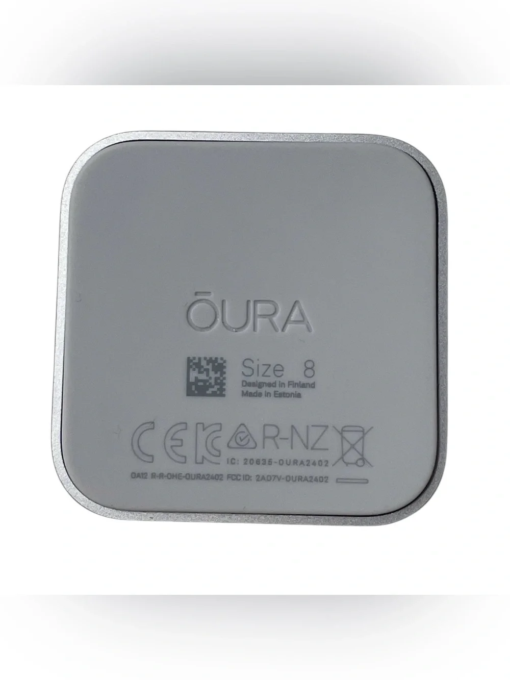 Oura Ring Gen 4 Stealth Matte Black Fitness Health Sz 8